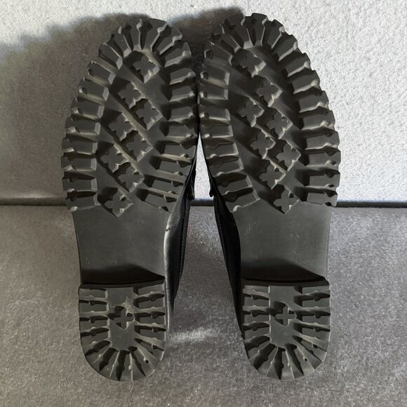 Donald Pliner Tyros Horsebit Loafers Mens Size 7.5 M Lug-Sole Black Leather main image 11